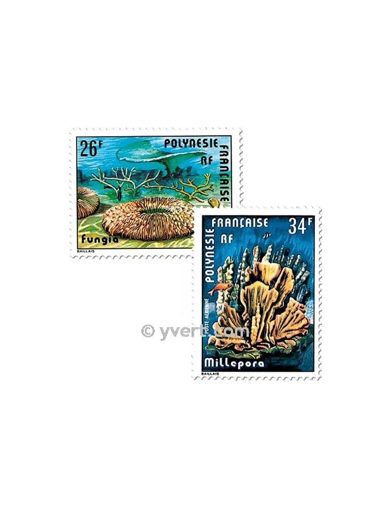 n° 138/139 -  Timbre Polynésie Poste aérienne