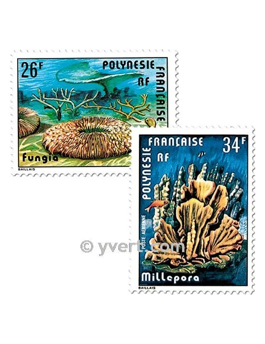 n° 138/139 -  Timbre Polynésie Poste aérienne