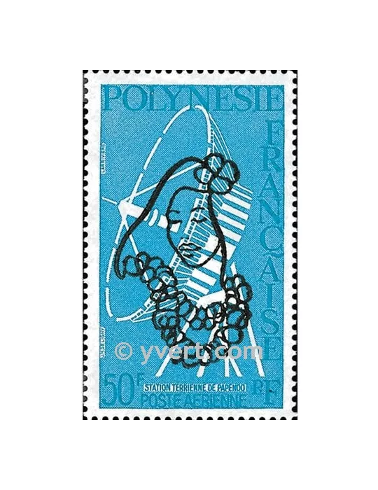 n° 140 -  Timbre Polynésie Poste aérienne
