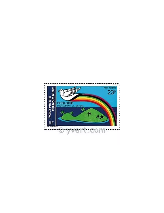 n° 141 -  Timbre Polynésie Poste aérienne