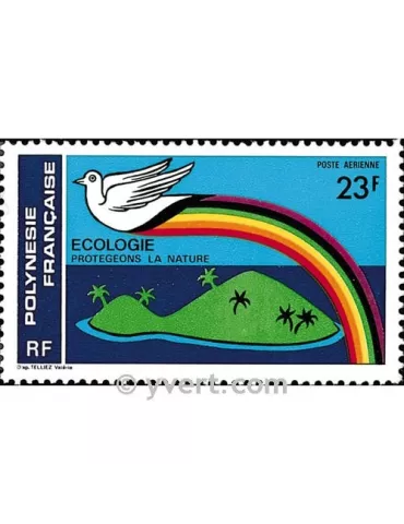 n° 141 -  Timbre Polynésie Poste aérienne 2