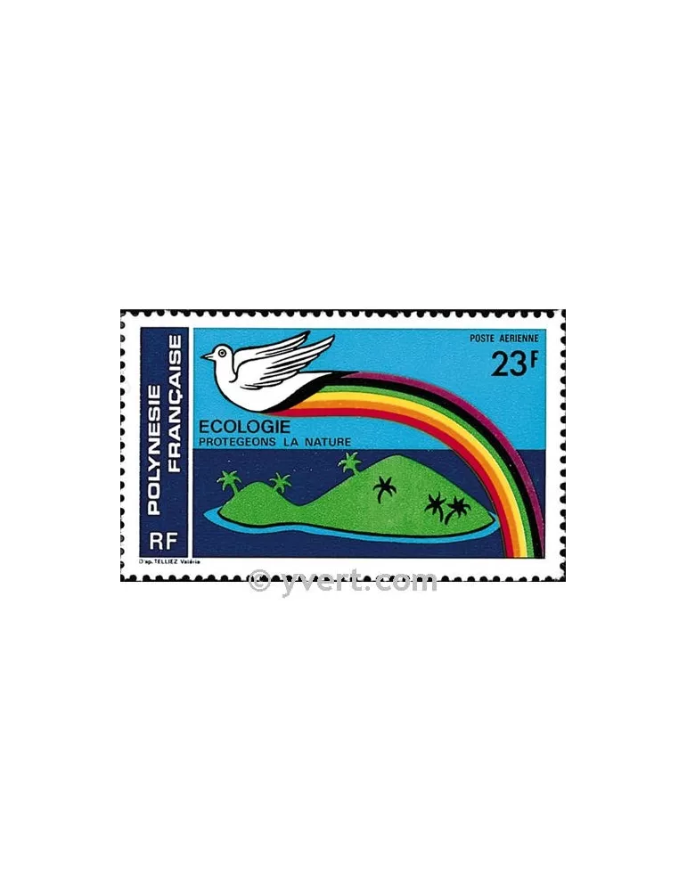 n° 141 -  Timbre Polynésie Poste aérienne