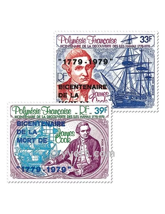 n° 142/143 -  Timbre Polynésie Poste aérienne