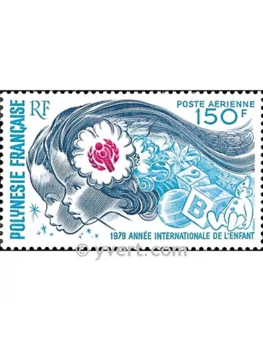 n° 145 -  Timbre Polynésie Poste aérienne 2