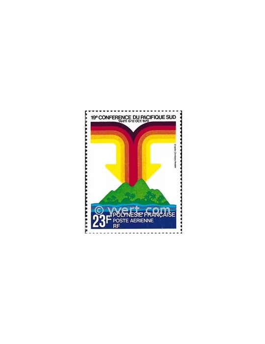 n° 147 -  Timbre Polynésie Poste aérienne