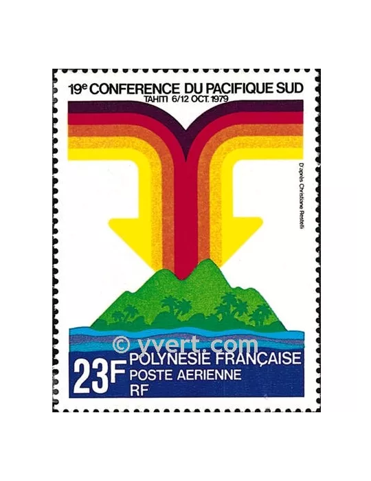 n° 147 -  Timbre Polynésie Poste aérienne