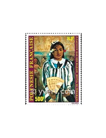 n° 154 -  Timbre Polynésie Poste aérienne