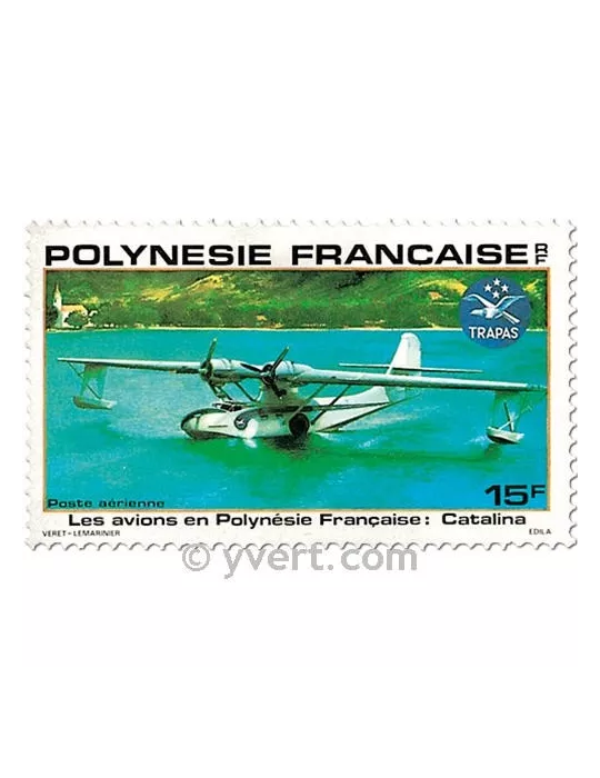 n° 156/159 -  Timbre Polynésie Poste aérienne