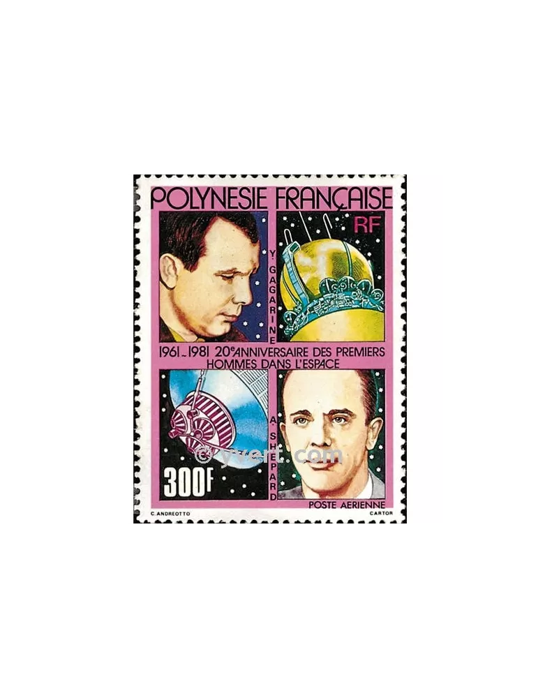 n° 161 -  Timbre Polynésie Poste aérienne