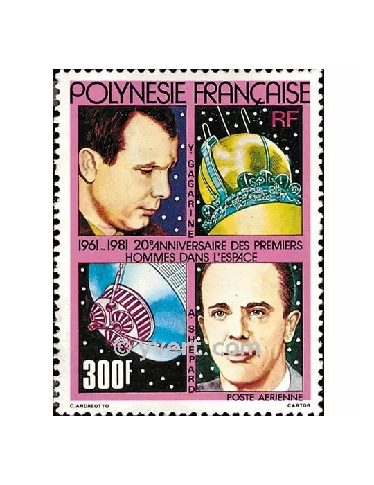 n° 161 -  Timbre Polynésie Poste aérienne