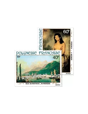 n° 163/166 -  Timbre Polynésie Poste aérienne