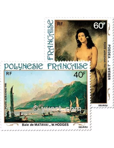 n° 163/166 -  Timbre Polynésie Poste aérienne 2