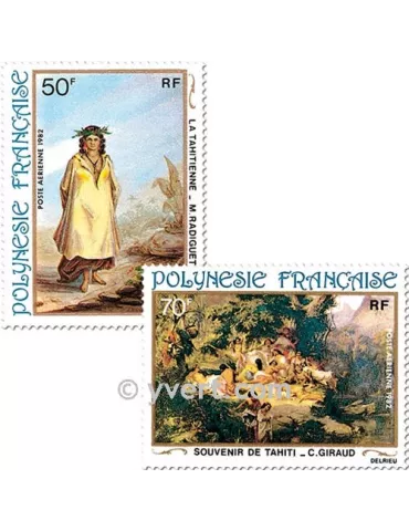 n° 170/173 -  Timbre Polynésie Poste aérienne 2