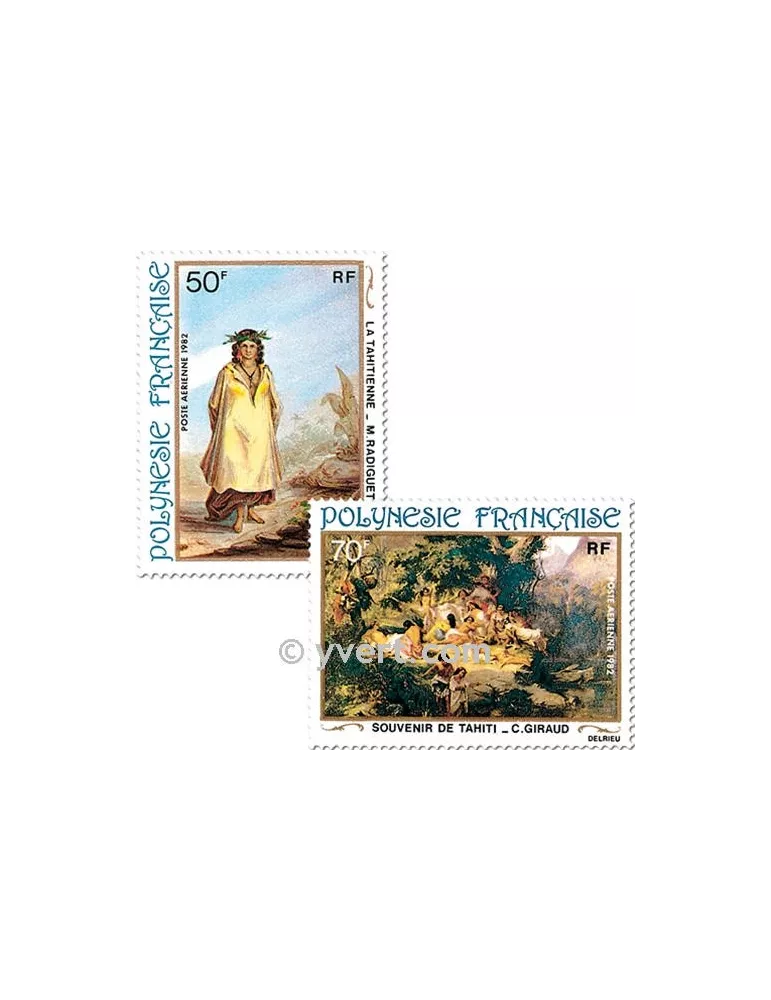 n° 170/173 -  Timbre Polynésie Poste aérienne