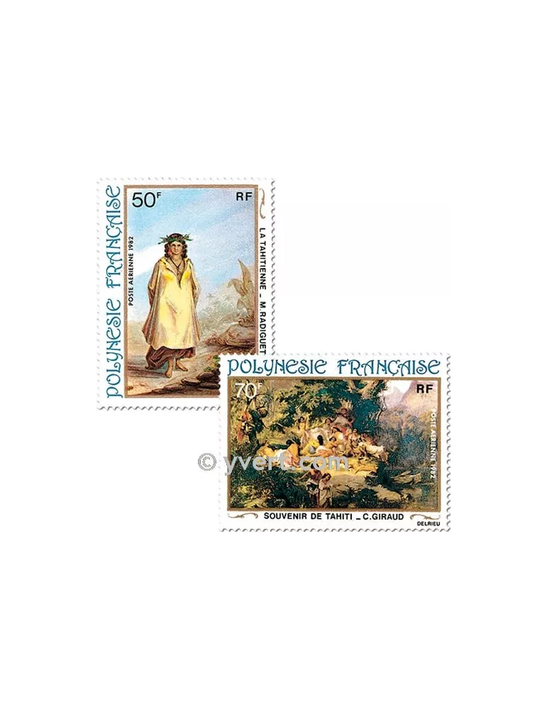 n° 170/173 -  Timbre Polynésie Poste aérienne