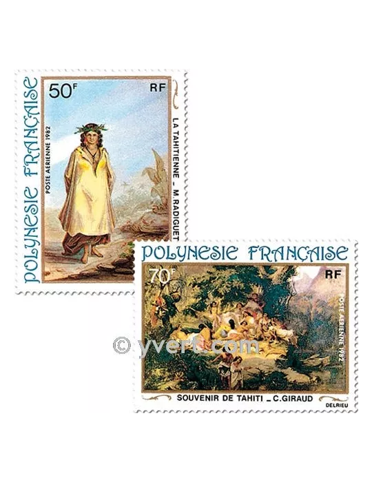 n° 170/173 -  Timbre Polynésie Poste aérienne