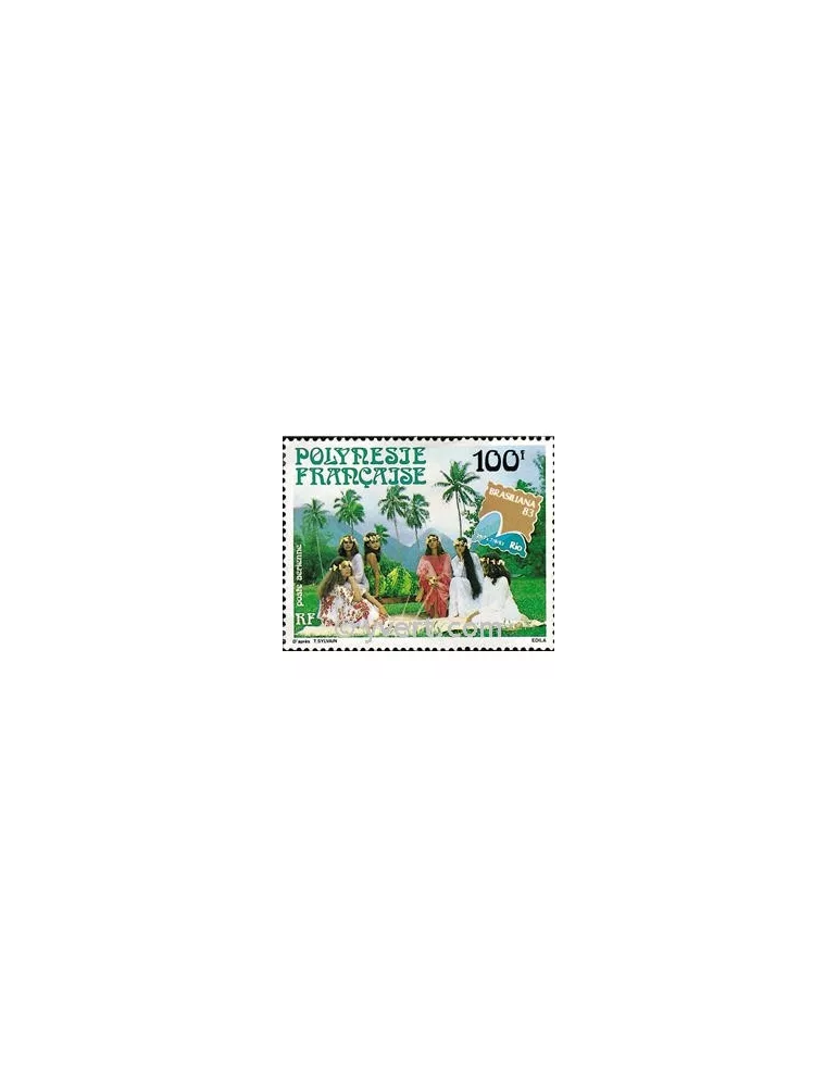 n° 176 -  Timbre Polynésie Poste aérienne