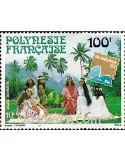 n° 176 -  Timbre Polynésie Poste aérienne