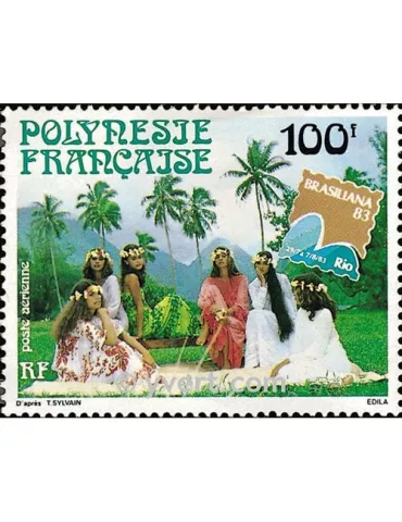 n° 176 -  Timbre Polynésie Poste aérienne 2