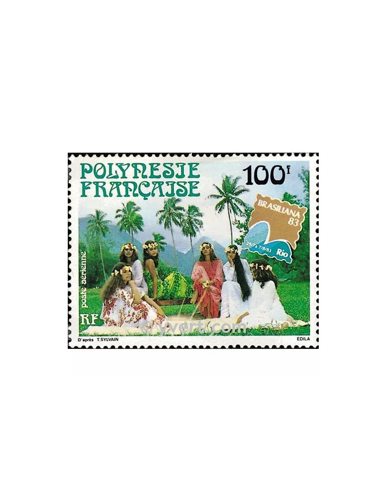 n° 176 -  Timbre Polynésie Poste aérienne