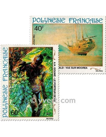 n° 178/181 -  Timbre Polynésie Poste aérienne 2