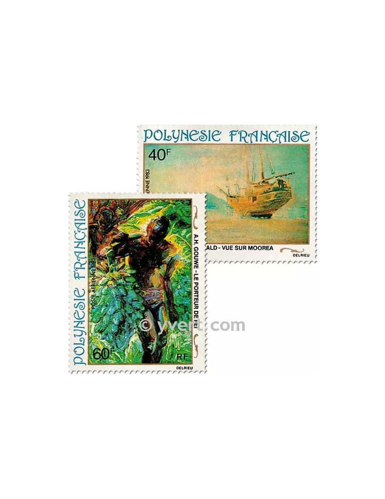 n° 178/181 -  Timbre Polynésie Poste aérienne