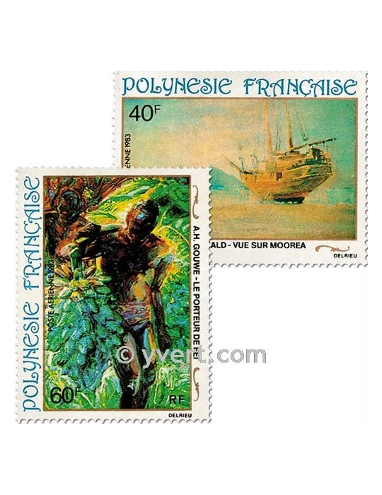 n° 178/181 -  Timbre Polynésie Poste aérienne