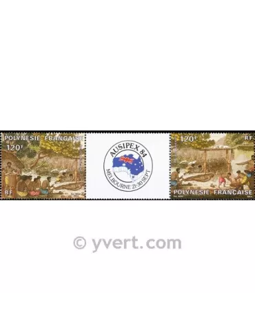n° 185A -  Timbre Polynésie Poste aérienne 2