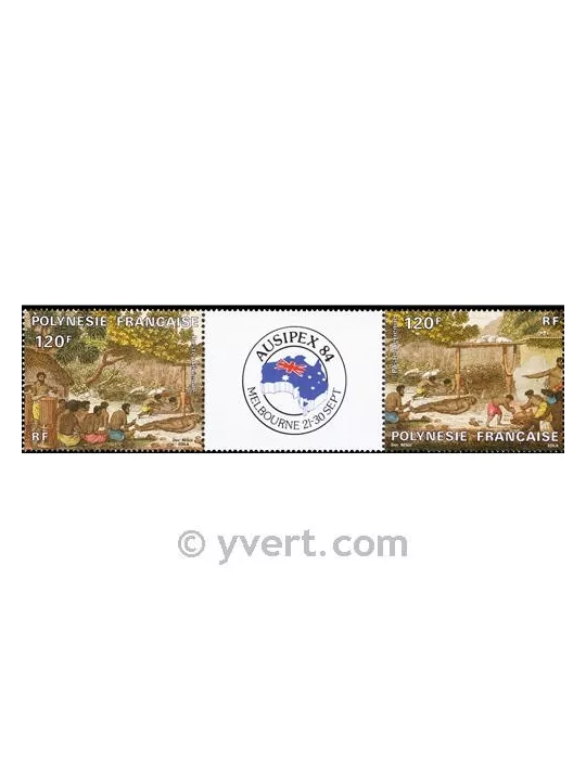 n° 185A -  Timbre Polynésie Poste aérienne