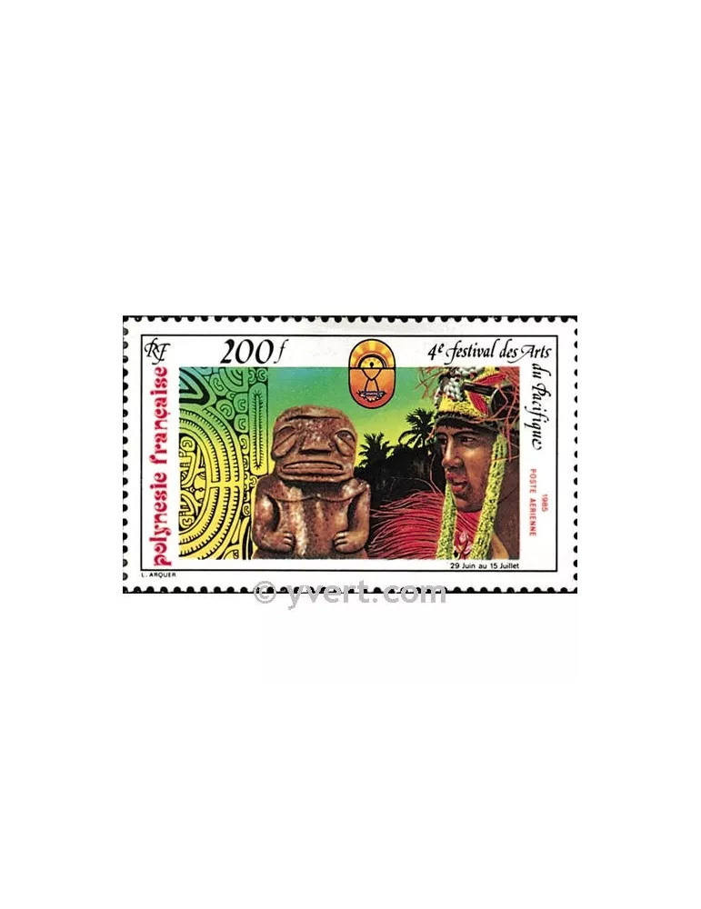 n° 187 -  Timbre Polynésie Poste aérienne