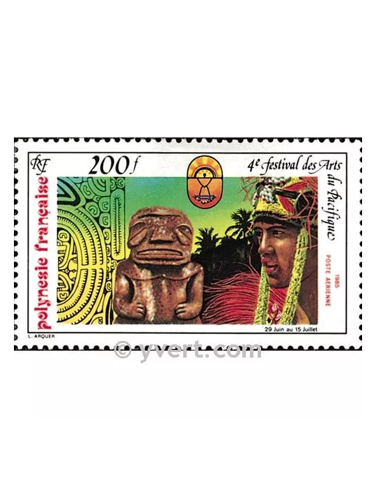 n° 187 -  Timbre Polynésie Poste aérienne