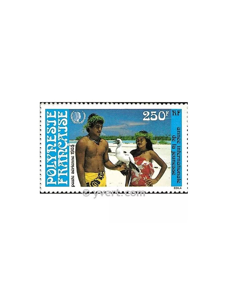 n° 188 -  Timbre Polynésie Poste aérienne