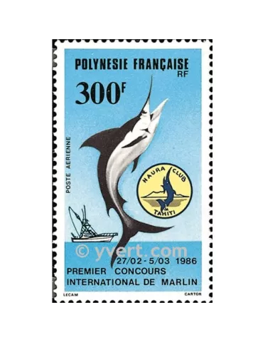 n° 190 -  Timbre Polynésie Poste aérienne 2
