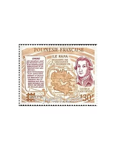 n° 197 -  Timbre Polynésie Poste aérienne