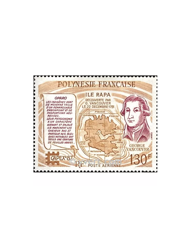n° 197 -  Timbre Polynésie Poste aérienne