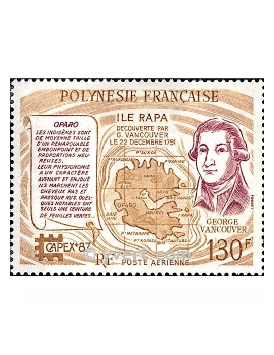 n° 197 -  Timbre Polynésie Poste aérienne