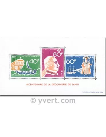n° 1 -  Timbre Polynésie Bloc et feuillets 2