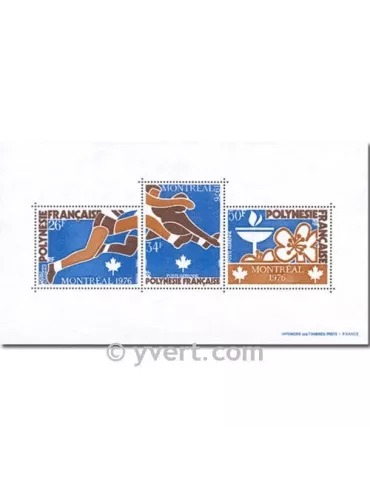 n° 3 -  Timbre Polynésie Bloc et feuillets 2