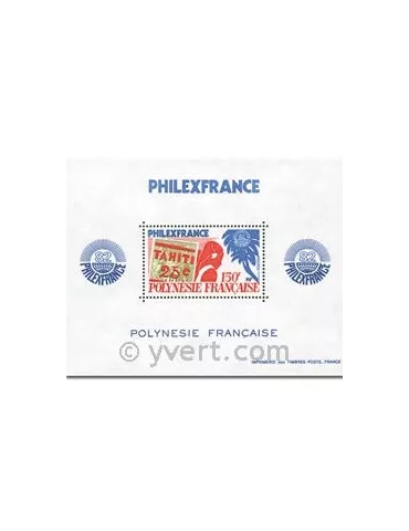 n° 6 -  Timbre Polynésie Bloc et feuillets