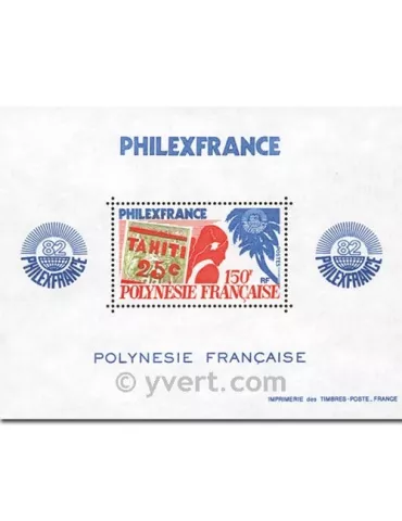 n° 6 -  Timbre Polynésie Bloc et feuillets 2