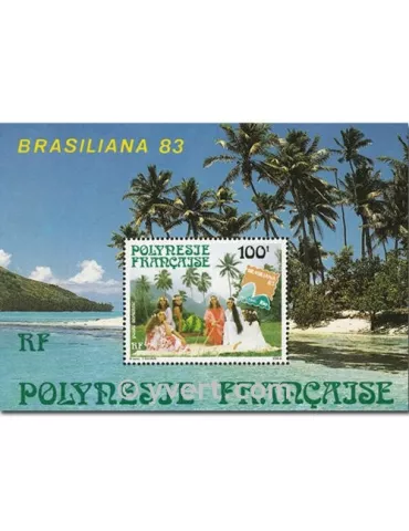 n° 7 -  Timbre Polynésie Bloc et feuillets 2