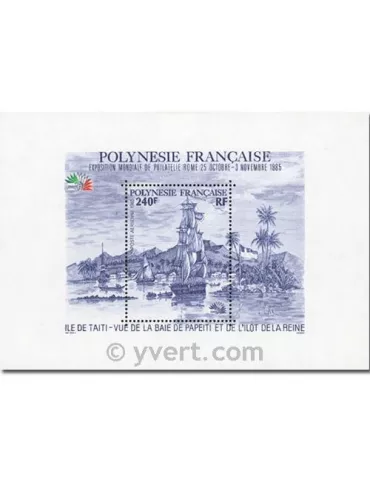 n° 11 -  Timbre Polynésie Bloc et feuillets 2