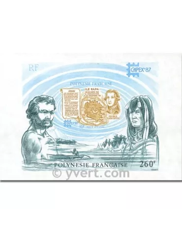 n° 13 -  Timbre Polynésie Bloc et feuillets 2