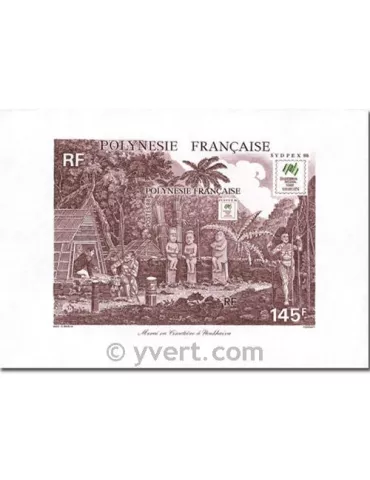 n° 14 -  Timbre Polynésie Bloc et feuillets 2