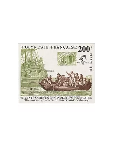 n° 15 -  Timbre Polynésie Bloc et feuillets