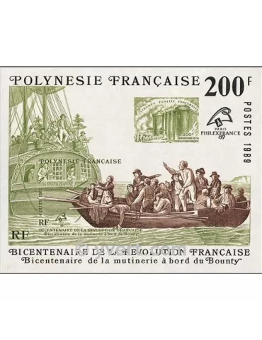 n° 15 -  Timbre Polynésie Bloc et feuillets 2