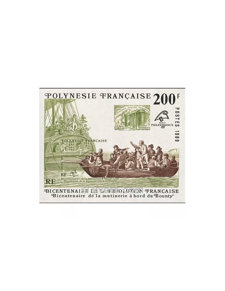 n° 15 -  Timbre Polynésie Bloc et feuillets