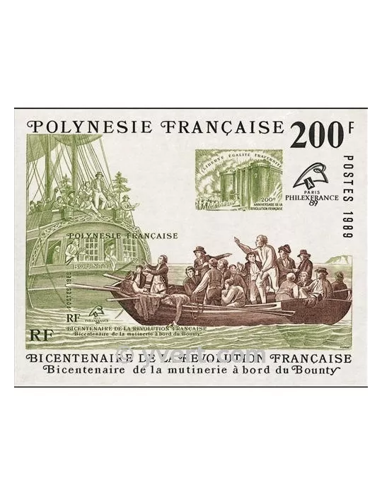 n° 15 -  Timbre Polynésie Bloc et feuillets
