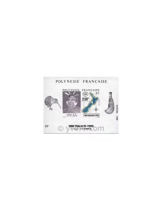 n° 17 -  Timbre Polynésie Bloc et feuillets