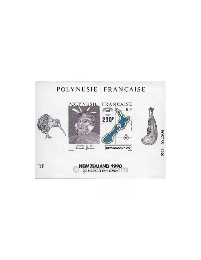 n° 17 -  Timbre Polynésie Bloc et feuillets